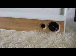 How To Make Your Own Soundbar Free Plans Diy Speaker Build Youtube Diy Speakers Sound Bar Diy Soundbar