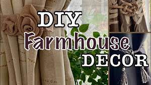 Shop for farmhouse curtains at bed bath & beyond. Diy Farmhouse Decor Super Easy Diy Curtain Tie Backs 3 Budget Friendly Ideas Youtube