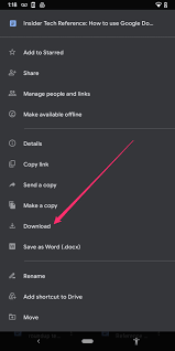 Use google docs to create, and collaborate on online documents. How To Download From Google Docs On Desktop Or Mobile