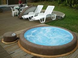 Softub Whirlpool Pavillon Pool Ideen Garten