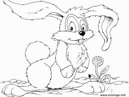 Ensemble de lapins de dessin animé. Coloriage Dents De Lapin Dessin Lapin A Imprimer