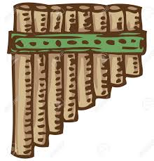 Musical Instrument Bamboo Pan Flute Isolated On A White Royalty Free Cliparts Vectors And Stock Illustration Image 66532720