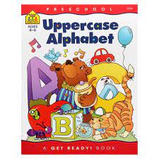Steam is about creating a full learning experience,. School Zone Preschool Uppercase Alphabet Workbook Ages 4 6 Shop Toys At H E B