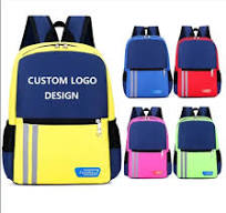 Kindergarten Backpack Custom Printed Logo Reflective Backpack for Primary  School Students School Bags