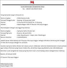 Bersama ini saya lampirkan juga : 21 Contoh Surat Pengalaman Kerja Simple Menarik Unik