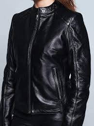 Ashley Black Leather Jacket