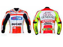 Valentino Rossi Ducati Corse Leather Jacket Valentino Rossi Ducati Jacket Jackets
