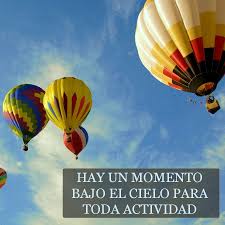 Todo Tiene Su Tiempo Todo Tiene Su Tiempo Hay Un Momento Bajo El Cielo Para Toda Actividad Eclesias Hot Air Balloon Rides Balloon Rides Air Balloon Rides