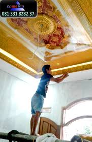 Wallpaper plafon wallpaper plafon langit wallpaper langit malam motif awan plafon langit 1 shopee indonesia. Renofasi Langit Langit Rumah Denpasar Bali Plafon Minimalis