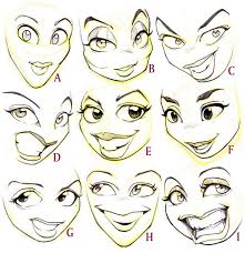 Female Cartoon Faces By Jonigodoy On Deviantart Cartoon Faces Cartoon Eyes Drawing Cartoon Characters