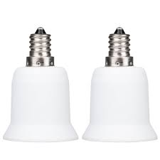 Tsv Light Bulb Socket Adapter Candelabra E12 To Medium Base E26 Screw 1 2 3 5 6 Pack Walmart Com Walmart Com