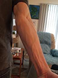 My sexy friend's vascular af forearms : rforearmporn