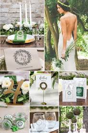 Gold wedding gowns with sleeves. Forest Green And Gold Rustic Wedding Theme Elegant Wedding Ideas Wedding Themes Rustic Wedding Theme Inspiration Green Themed Wedding