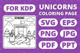 These alphabet coloring sheets will help little ones identify uppercase and lowercase versions of each letter. Traveling Unicorns Coloring Page 22 Grafico Por Refreshup Creative Fabrica