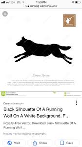 Free for commercial use high quality images Pin By Ash Thomas On Art That Inspires Me Wolf Silhouette Black Silhouette Wolf Running