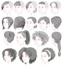 Help Me Draw Posts Tagged Hair How To Draw Hair Art Reference Poses Drawing People