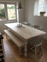 The Florence Clear Table Only Farmhouse Dining Table Farmhouse Dining Room Country Kitchen Tables