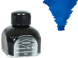 Diamine is an ink manufacturer established in england in 1864. Diamine Ink Bottle 80ml Kensington Blue Italyan Crystal Bottle Iguana Sell Reviews On Judge Me