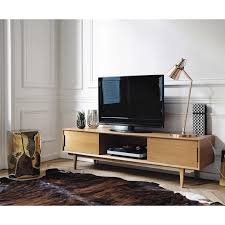 Massief Eikenhouten Vintage Tv Meubel Portobello Maisons Du Monde In 2020 Vintage Tv Meubels Huiskamerideeen
