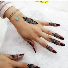 Cute Idea For Henna On Hands Henna Tattoo Designs Finger Henna Designs Mehndi Designs For Fingers