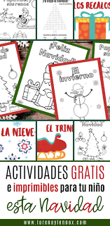 Actividades Gratis E Imprimibles Para Tu Nino Esta Navidad Bilingual Children Breastfeeding Tips Toddler Activities