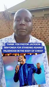Pastor Jackson Senyonga's Stand Against Falsehood