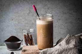 I used my espresso maker to brew my coffee, which turned out perfect. Paleo Coconut Milk Iced Latte Small Farm Big Life