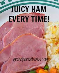 Juicy Ham Recipe Crockpot Ham Ham Dishes Ham Recipes Baked