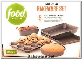 Food Network Piece Nonstick Bakeware In 2020 Food Network Recipes Nonstick Bakeware Set Bakeware Set