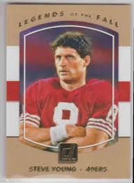 Get theese steve young for less. 2017 Donruss Legends Of The Fall Steve Young 3 On Kronozio