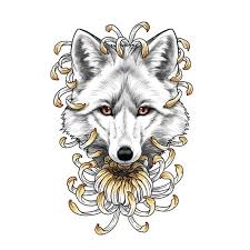Apprenez à dessiner un loup en suivant les étapes décrites dans. Dessin Tatouage Tete De Loup Louragan