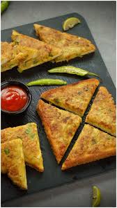 Masala Bread Toast Recipe By Sooperchef Tea Time Snacks Toast Recipes Recipes