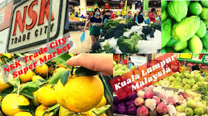 Kuala lumpur is a mesmerizing blend of traditional and modern, and dizzying contradictions. Nsk Trade City Super Market Kuala Lumpur Malaysia Fresh Vegetables Fruits Meat And Seafood Youtube
