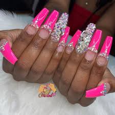 ðð€ð'ðð¢ð¢ð„ð'ðŽð'ð€ Purple Acrylic Nails Pink Acrylic Nails Hot Pink Nails 30+ pretty pink acrylic nails designs you must definitely.