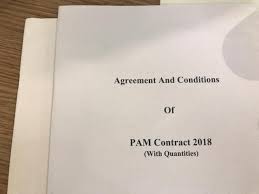 What are there different types of contracts? Pam Contract 2018 Expert Determination Architectural Knowledge