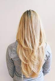 Gestufte Haare Sehr Lang Stufen Blond Hairstyles Frisuren Lange Haare Stufen Gestufte Haare Haarschnitt Lange Haare
