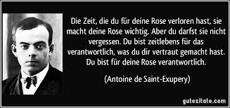 Trotz der tatsache, dass dieser der kleine prinz zitate rose eventuell im höheren preissegment liegt, findet sich der preis ohne zweifel in puncto langlebigkeit und qualität wider. Die Zeit Die Du Fur Deine Rose Verloren Hast Sie Macht Deine