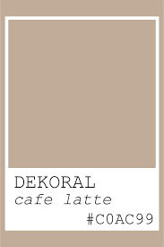 Dek Cafe Latte C0ac99 Color Code