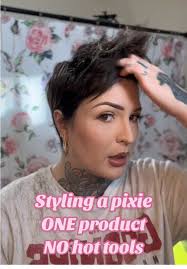 Pixie Restyle and Pincurls for Short Hair