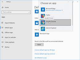 How To Set Google Chrome As Default Browser In Windows 10