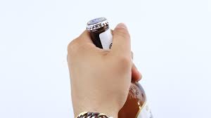 The bottle opener (which provides an easy way to pry off stubborn bottle caps) and the beer shotgun key ring hanger will act as your guide when trying to pour the liquid out of a can with the limited opening without spilling or gagging. How To Open A Beer Bottle With A Key 11 Steps With Pictures