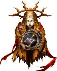no 384 占星者the fortune teller 神魔之塔 神魔 黃道十二宮 art reference creatures artwork