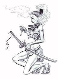 Maybe you would like to learn more about one of these? Gabchik Tattoos Samurai Girl Steemit