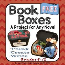 Book Boxes Book Projects Middle School High School Books Book Box
