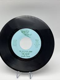 45 RPM EARL WAYNE the Ice In My Drink Whirl Wind 0044 7” Vinyl Rare