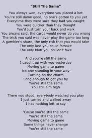 still the same bob seger music quotes and lyrics music quotes lyrics bob seger lyrics music quotes