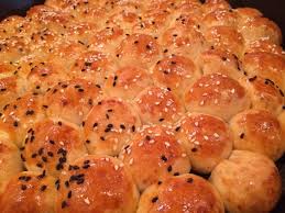 Muffins are done when a tooth pick inserted in the center comes out clean. Cream Cheese Filled Bread Recipe Essen
