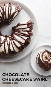 Chocolate Cheesecake Swirl Bundt Cake Rezept Mit Bildern Kuchen Und Torten Ideen Furs Essen Backrezepte