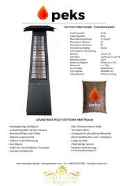 Pelletheizpilz Von Peks Gastronomie Gartenfeuer Pilze