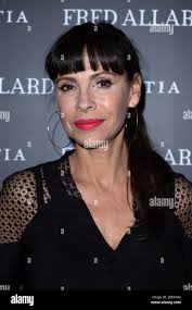 Mathilda May attending the Fred Allard X LVUTETIA exhibition opening at the  Lutetia Hotel in Paris, France